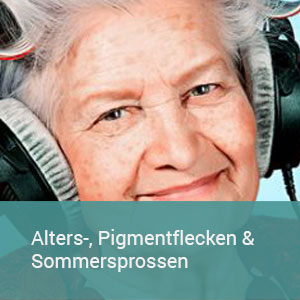 Alters-, Pigmentflecken & Sommersprossen